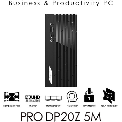 Mini PC Barebone MSI Pro DP20Z 5M-001BEU