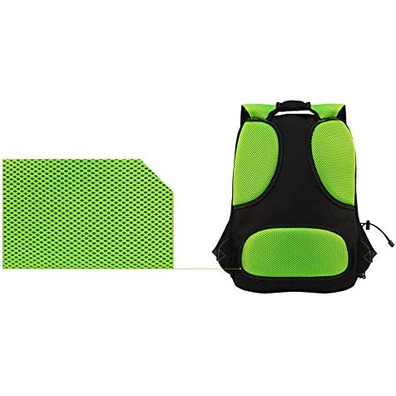 17 '' Keep Out BK7GXL Black/Green Laptop Backpack