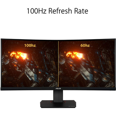 ASUS TUF Monitor Gaming VG35VQ Curvo HD LED 35 "Black