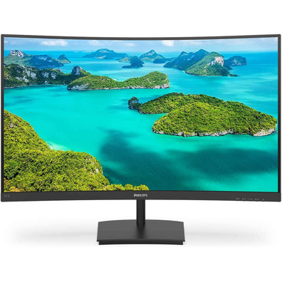 Monitor Curvo Philips E-Line 241E1SCA 23.6 " Full HD Multimedia Black