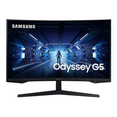 Monitor Gaming Curvo Samsung Odyssey G5 27 " C27G55TQBU 144Hz/VA