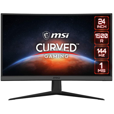 Gaming Monitor MSI Optimx G24C6 Curvo 1500R 23.6 "Black
