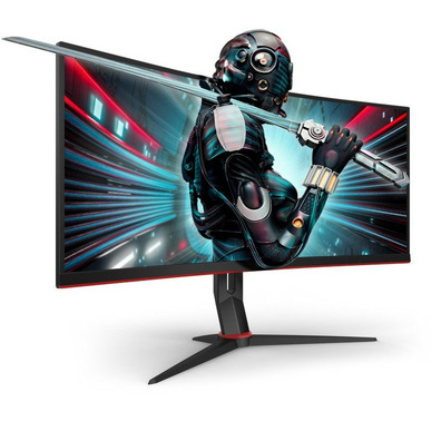 AOC CU34G2X/BK Curve 34 '' Black LED Monitor