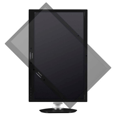 Monitor Philips IPS 27 "Adjustable in height (Black) Reconditioning