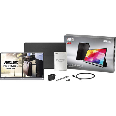 Portable Monitor Asus MB16AP 15.6 "Silver / Black