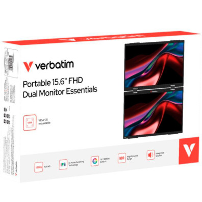 Verbatim Duo Essentials 15.6 "+ 15.6" Full HD