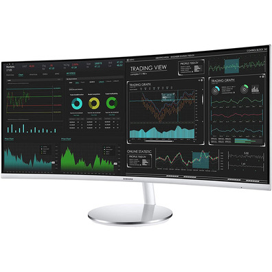 Samsung Monitor LC34J791WTUXEN 34 '' LED 4ms Curvo