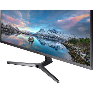 Samsung Monitor LS34J550WQR LED 34 '' Black