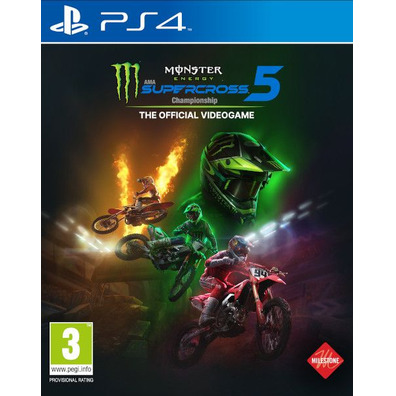 Monster Energy Supercross 5: The Official Videogame PS4