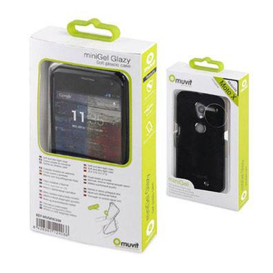 Case Minigel Muvit Motorola Moto X Black