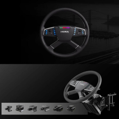 Moza Racing TSW (40cm) Truck Wheel Black PC