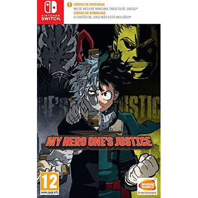 My Hero One's Justice (Code in a Box) Switch