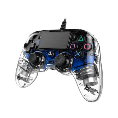 Nacon Compact Blue Illuminated Controller Official PS4