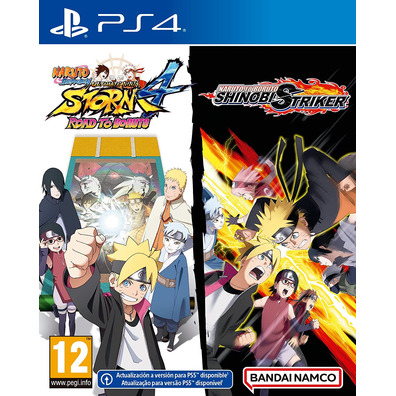 Naruto Shipputen UNS 4 Road to Boruto + Shinobi Striker PS4