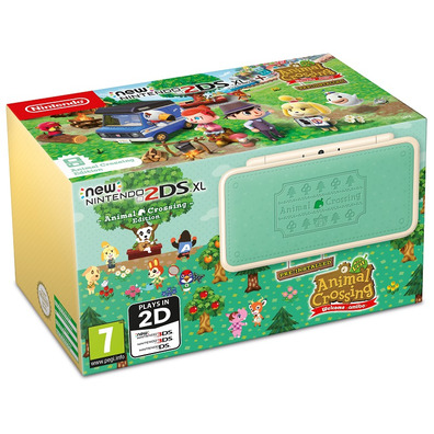 New 2DS XL Special Edition Animal Crossing + Animal Crossing Welcome Amiibo (Preinstalled)