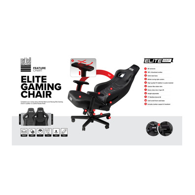 Next Level Racing Elite Gaming Chair Leather Edition