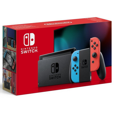 Nintendo Switch Blue Neon/Red + Joy With Extra