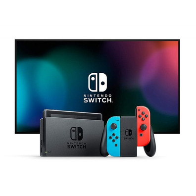 Nintendo Switch Blue Neon/Red + Joy With Extra