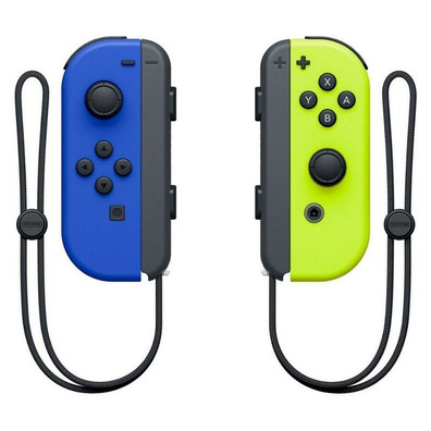 Nintendo Switch OLED (Blanca) + 3 Games + Joy Con Set (Blue/Yellow)