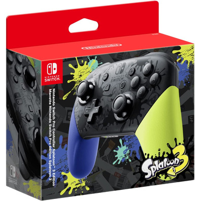 Nintendo Switch Pro Controller Splatoon 3