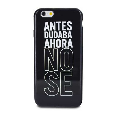 TPU Protective Black No Sé - iPhone 6/6S