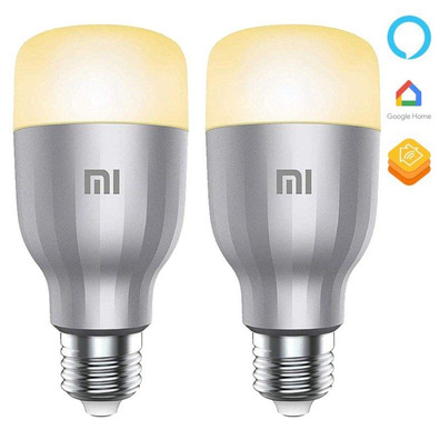 Pack 2 Bulbs Smart Xiaomi MI LED Smart Bulb 10W E27