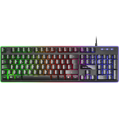 Pack Mars Gaming MCPX Keyboard H-Mech + Mouse + Black Carpeting