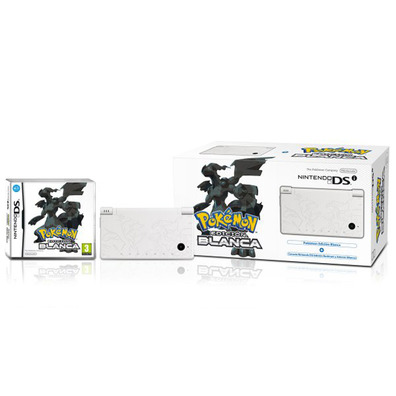Nintendo DSi Blanca (Limited Edition) + Pokemon White Edition DS