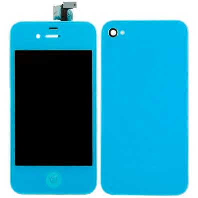 Full Conversion Kit for iPhone 4 Light Blue