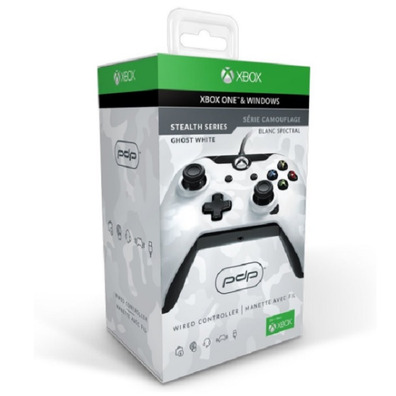 PDP MANDO WITH CABLE White Camouflage (XBOX ONE / PC) OFFICIAL