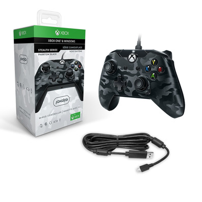 Pdp Command with official Phantom Black cable (xbox one / PC)