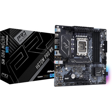 Asrock Base Plate 1700 H670M Pro RS DDR4