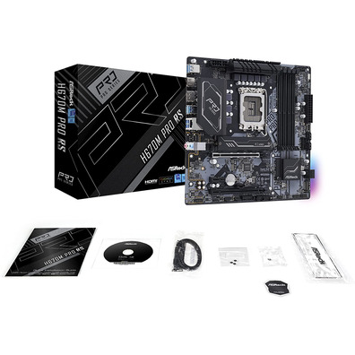 Asrock Base Plate 1700 H670M Pro RS DDR4