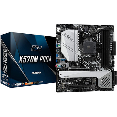 ASROCK X570M PRO4 AM4 Base Plate