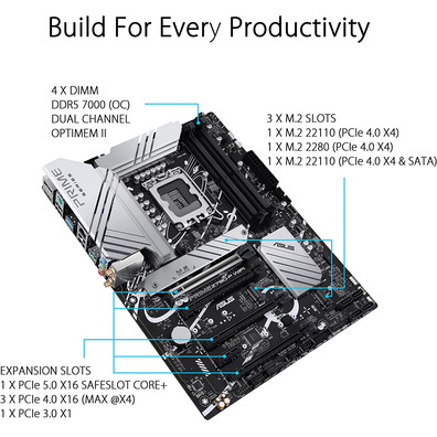 ASUS 1700 Prime Z790-P Wifi Base Plate