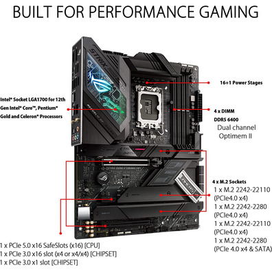 ASUS 1700 ROG Strix Z690-F Gaming Wifi Base Plate