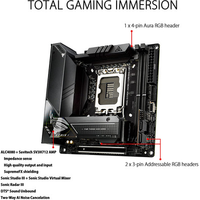 Asus 1700 ROG Strix Z690-i Gaming Wifi Base Plate