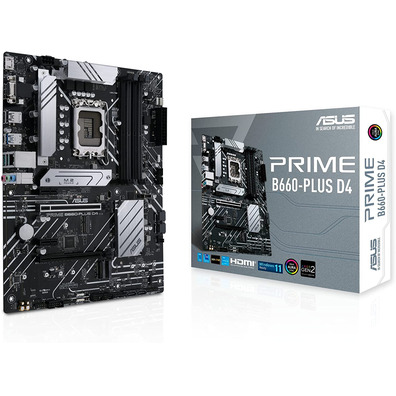 Asus Prime B660 Base Plate-PLUS D4 Socket 1700