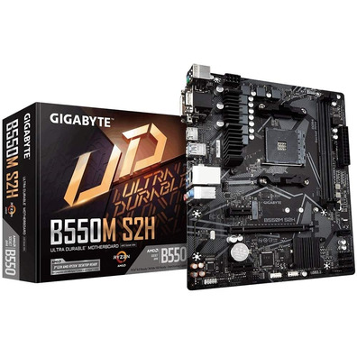 Gigabyte B550M AM4 S2H 1.0 Base Plate