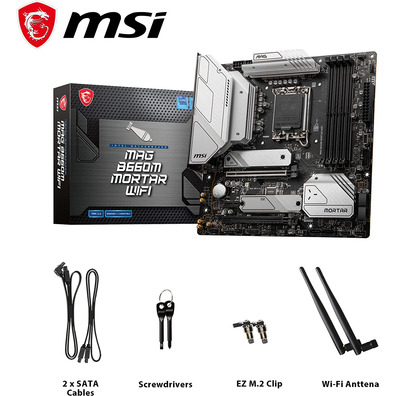 Base plate MSI 1700 MAG B660M Mortar Wifi DDR4