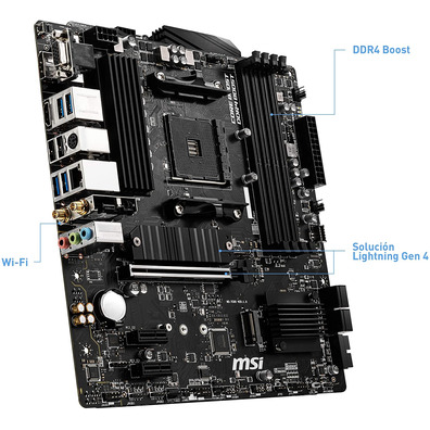 MSI B550M Pro-VDH Wifi AM4 Base Plate