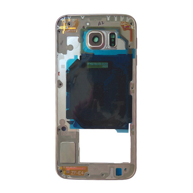 Replacement Middle Frame with Camera Lens Samsung Galaxy S6