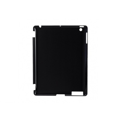 Hard Plastic Case Cover for iPad 2/New iPad Black