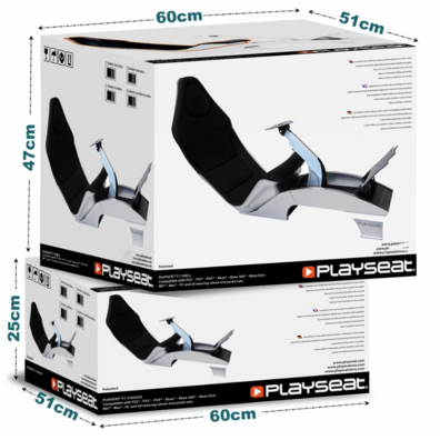 The Playseat F1 Silver