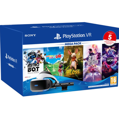 Playstation VR Mega Pack Ver. 3 (5 games + Camera) PS4