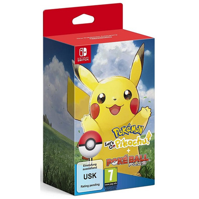 Nintendo Switch Pokemon Let's Go Pikachu !   Poke ball Plus