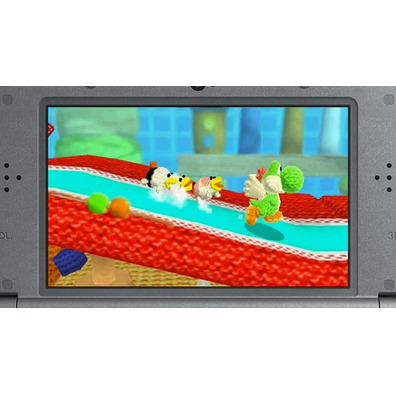 Poochy and yoshi's woolly world + Amiibo Poochy 3DS