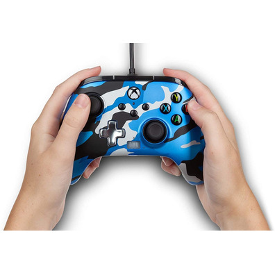 Power A Enhanced Wired Controller Camo Blue (Xbox One/Xbox Series X/S)