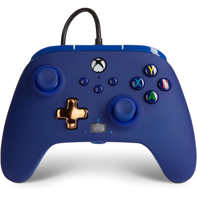 Power A Enhanced Wired Controller Midnight Blue (Xbox One/Xbox Series X/S)