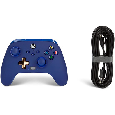 Power A Enhanced Wired Controller Midnight Blue (Xbox One/Xbox Series X/S)